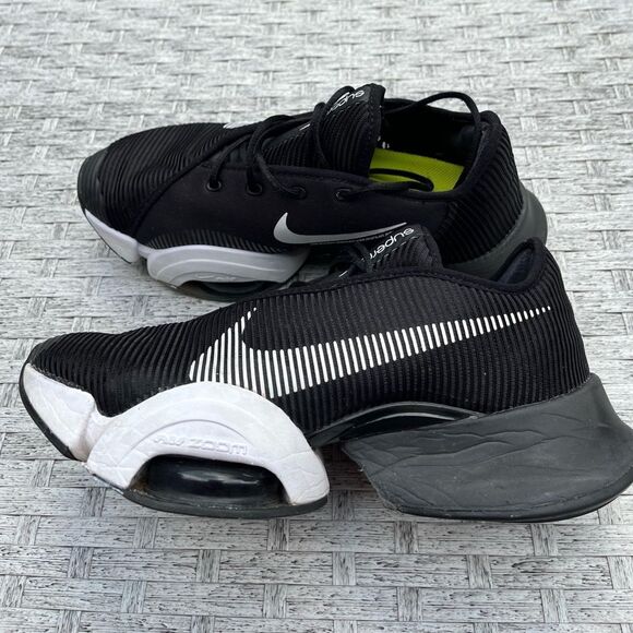 Nike Superrep 2 black/white, rubber sole, mesh, fabric, synthetic top shoes, 7.5 - Picture 1 of 10
